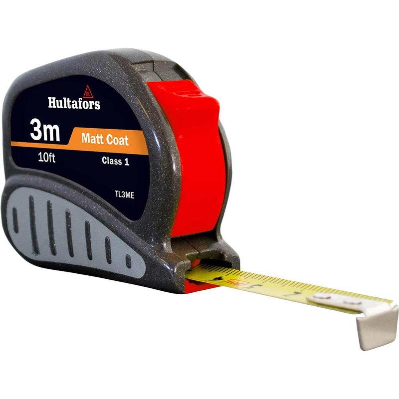 Hultafors TL Tri Lok Pocket Tape Measure Imperial & Metric 10ft / 3m 13mm
