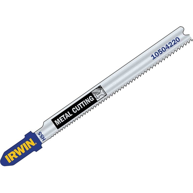Irwin IRWIN® Metal Cutting Jigsaw Blades Pack of 5 T118A 10504220