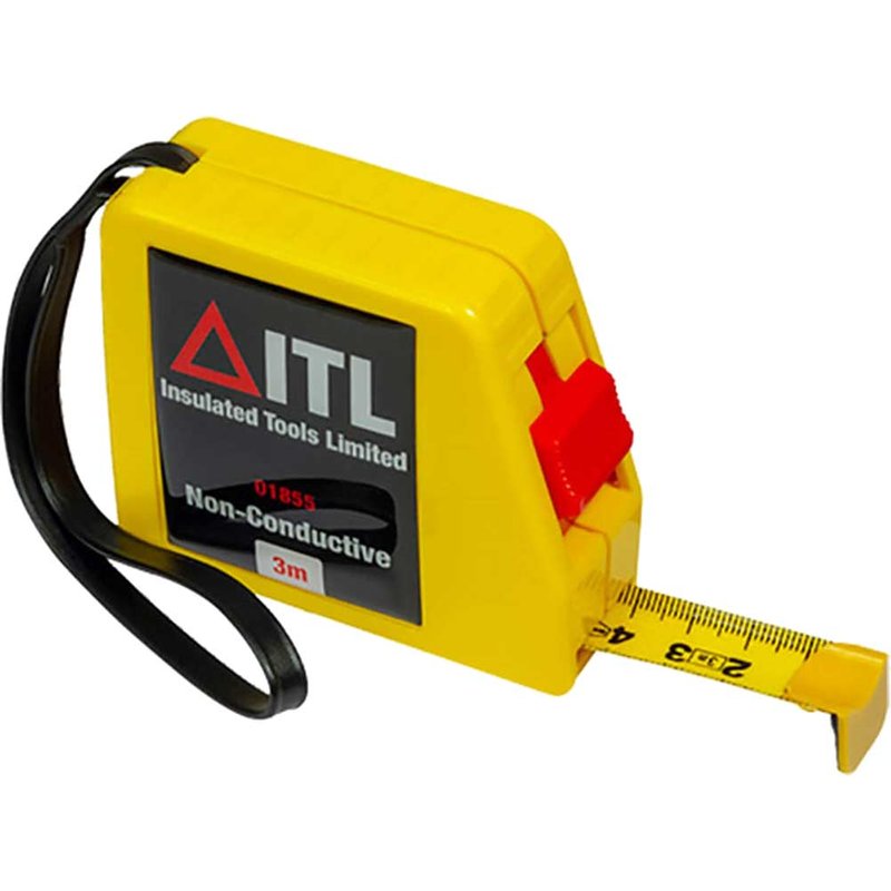 ITL Insulated Insulated Non Conductive Tape Measure 3m (Metric Only) 01855