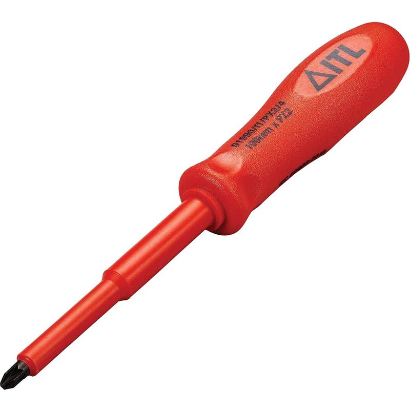 ITL Insulated Insulated Screwdriver Pozi No.2 x 100mm (4in) UKC-01990