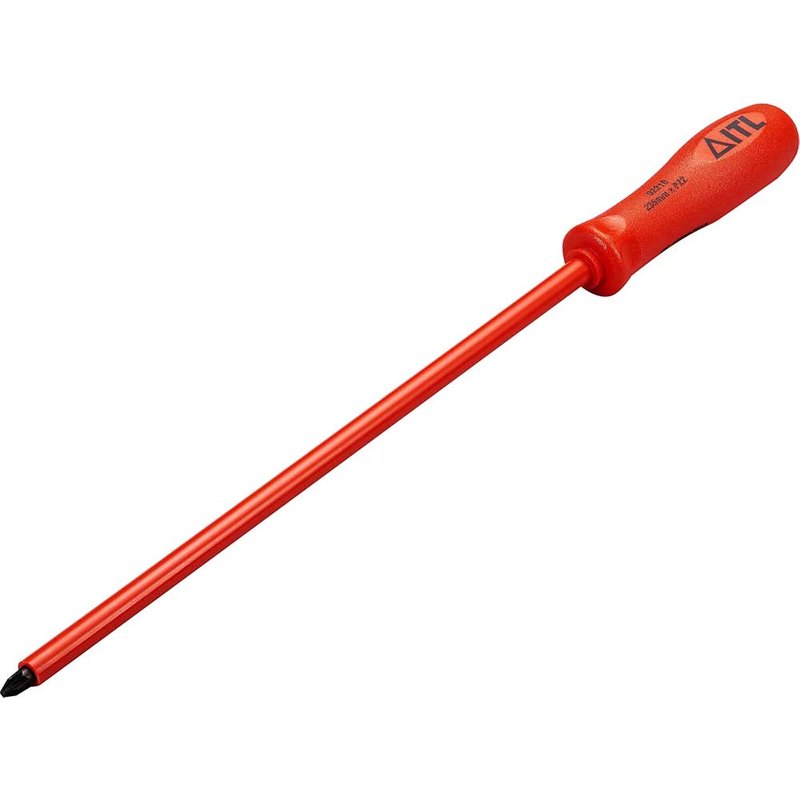 ITL Insulated Insulated Screwdriver Pozi No.2 x 250mm (10in) 02210