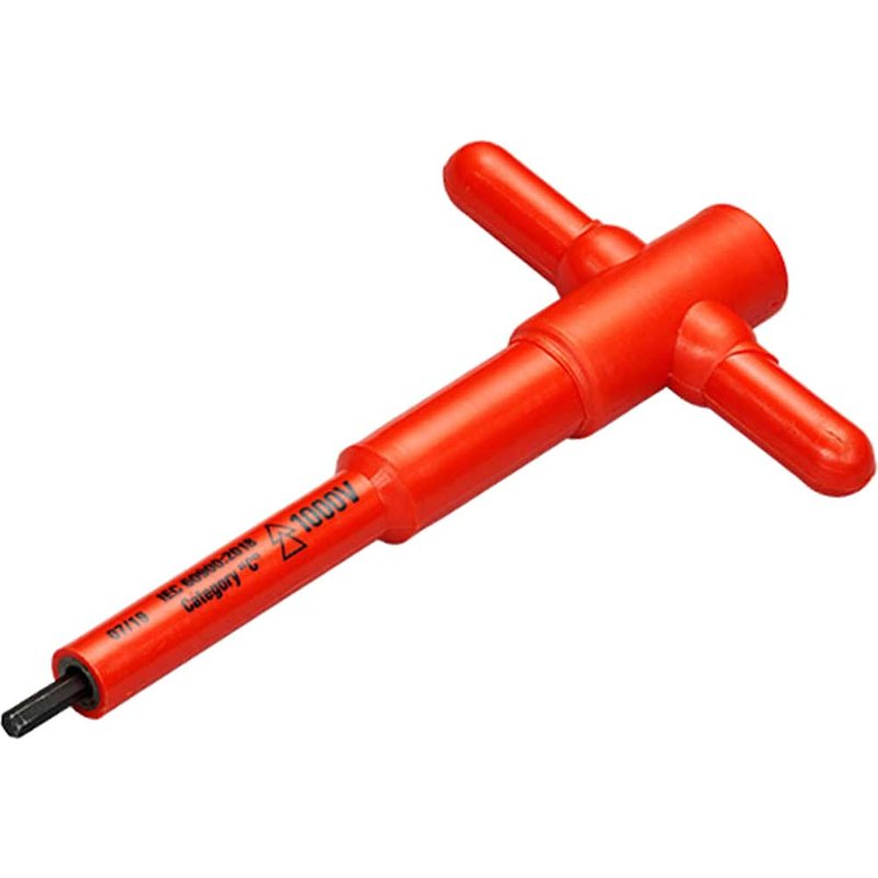 ITL Insulated Insulated T Handle Hex Driver 4mm (5/32in) 02680