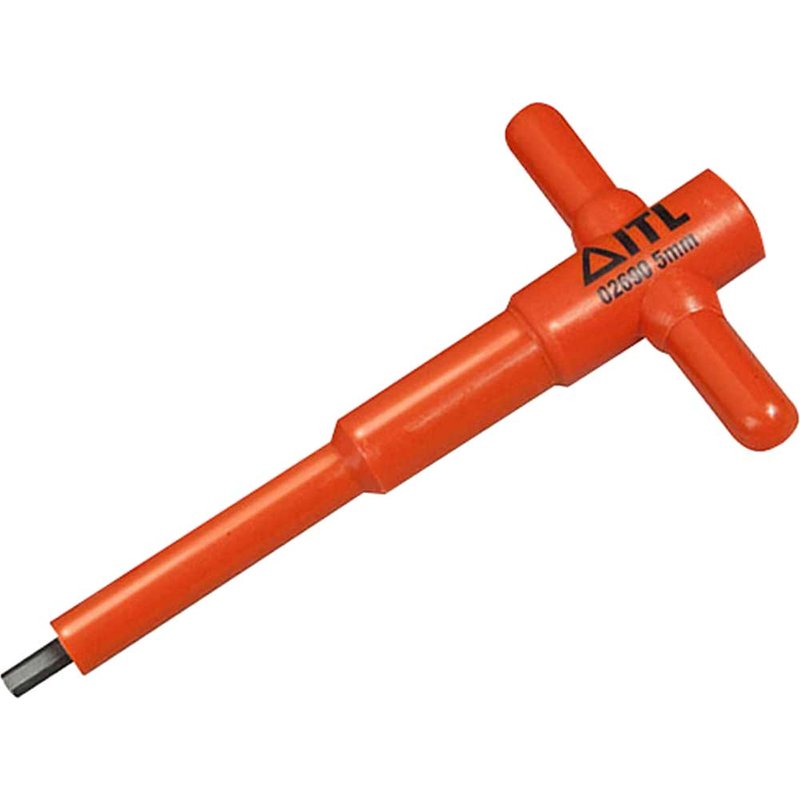 ITL Insulated Insulated T Handle Hex Driver 5mm 02690