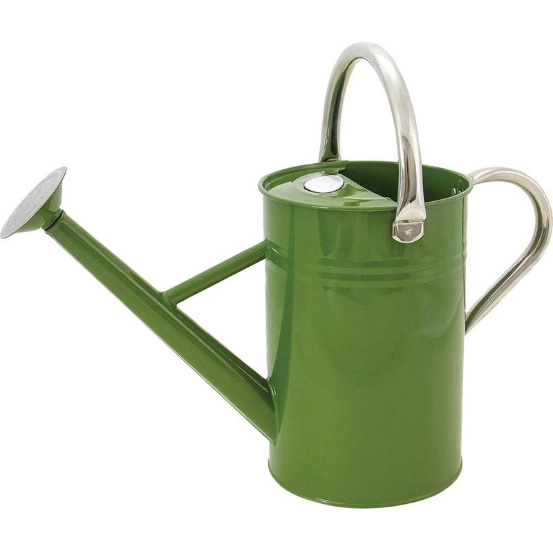 Kent & Stowe Metal Watering Can Tweed Green 4.5 litre 34882