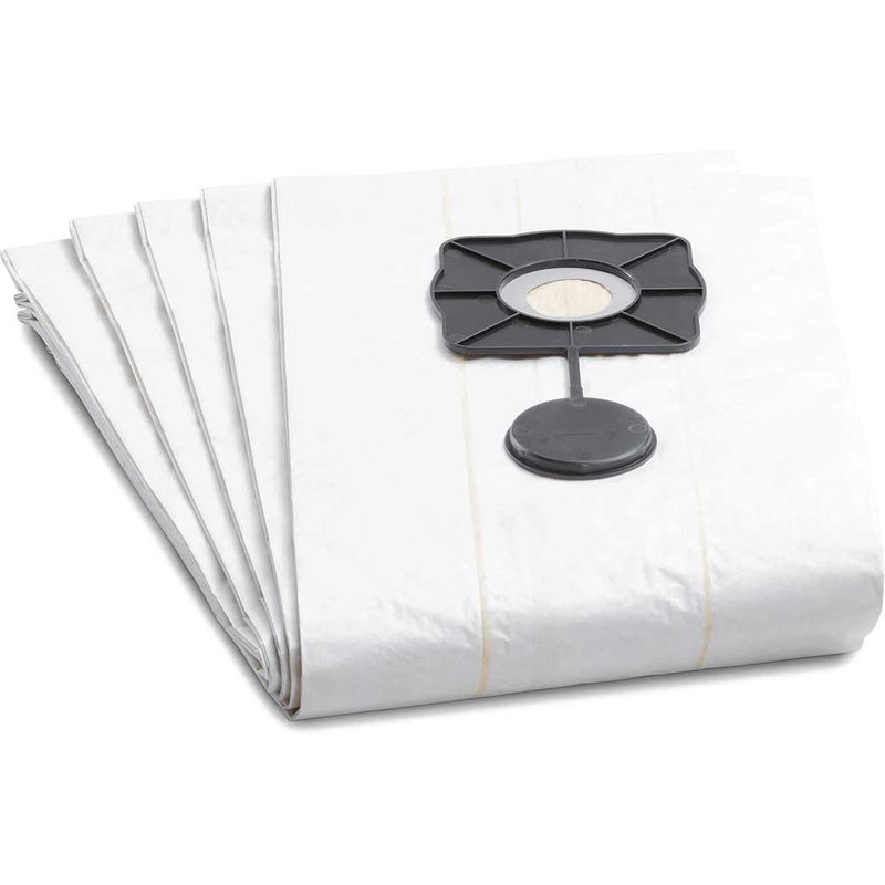 Karcher Class L Wet Filter Dust Bags for NT 45/1 and NT 48/1 Vacuum Cleaners Pack of 5