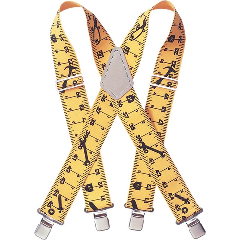 Kuny's SP-15YT Yellow Tape Measure Braces 2in Wide SP15YT
