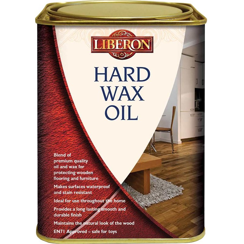 Liberon Hard Wax Oil Clear Matt 1 litre 104466