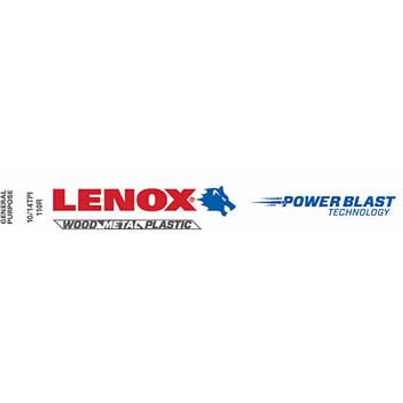 Lenox Fire & Rescue Reciprocating Saw Blades 305mm Pack of 5
