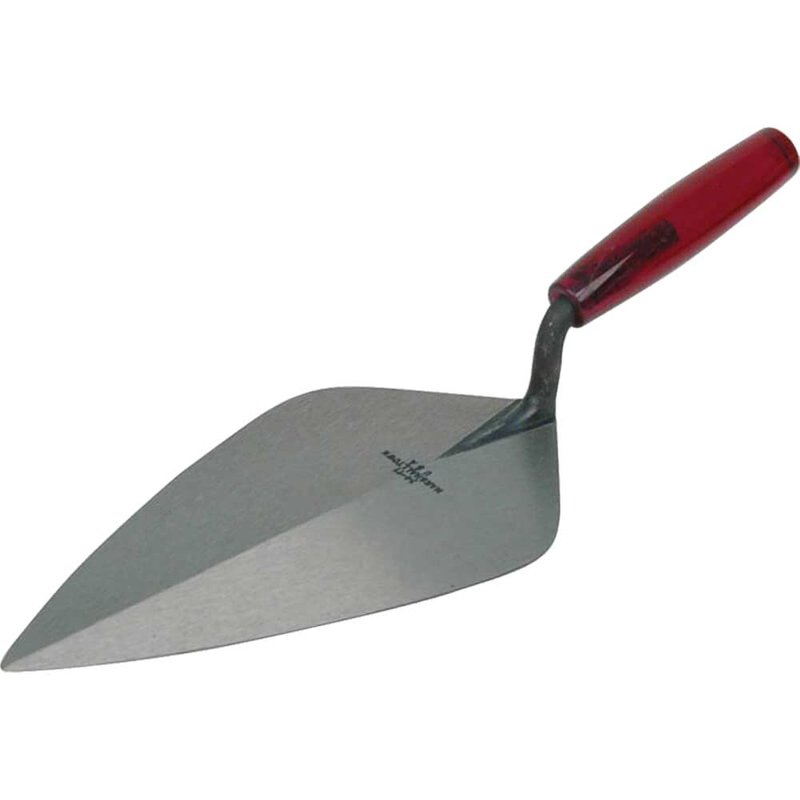 Marshalltown 34P Wide London Pattern Brick Trowel Plastic Handle 12in M3412P