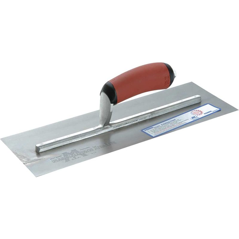 Marshalltown MPB145D Pre-Worn PermaShape® Finishing Trowel DuraSoft® Handle 14 x 5in MPB145D