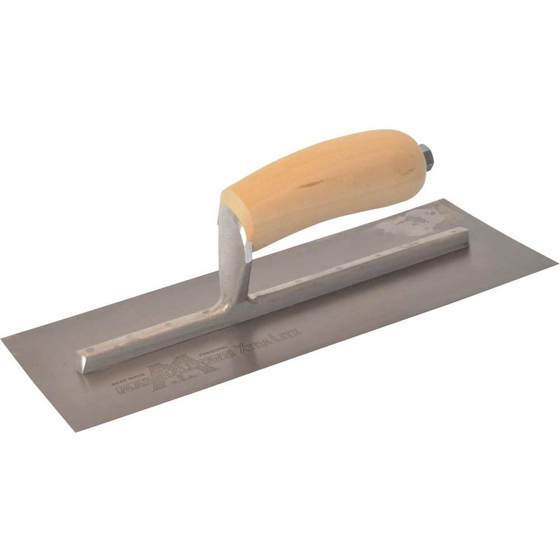 Marshalltown MXS2 Plasterer's Finishing Trowel Wooden Handle 11.1/2 x 4.1/2in MXS2
