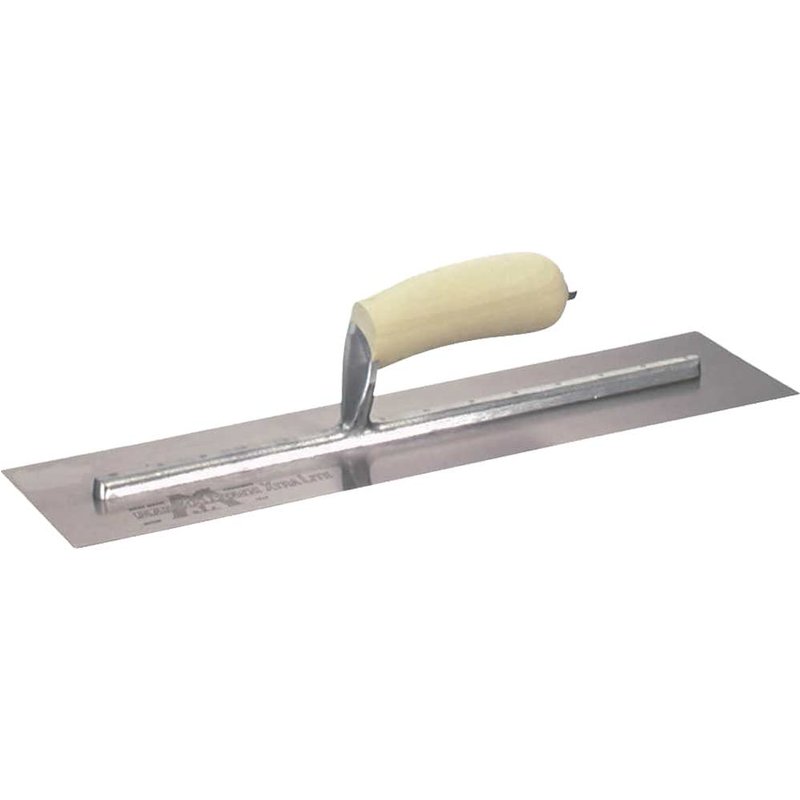 Marshalltown MXS66 Cement Trowel Wooden Handle 16 x 4in MXS66