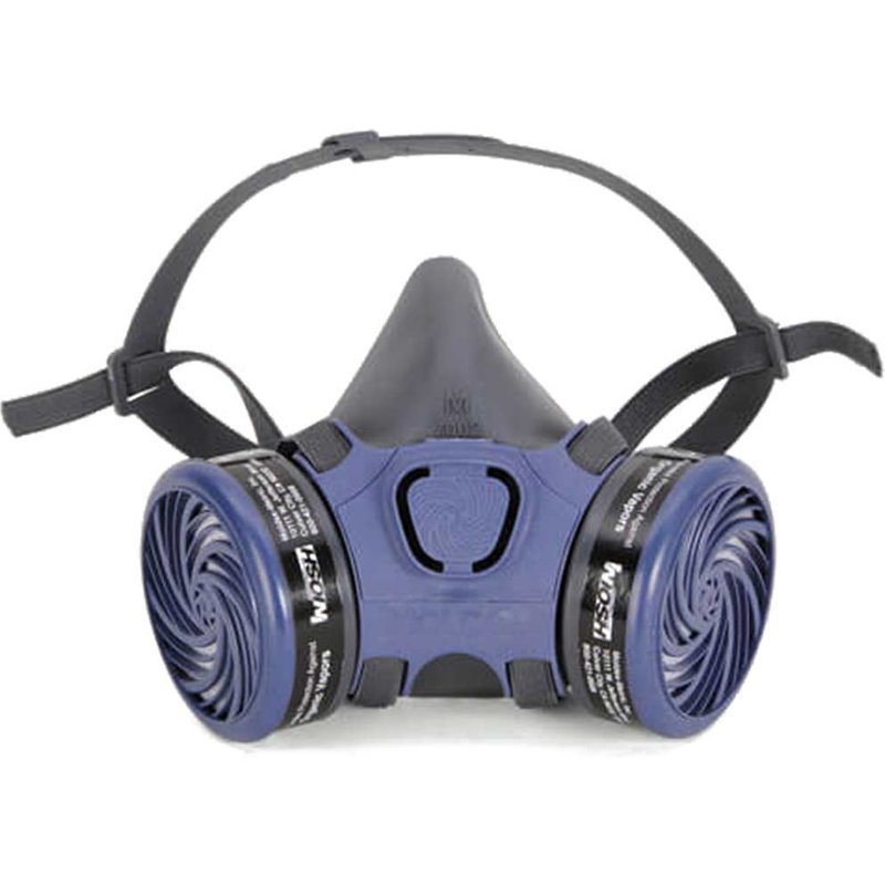 Moldex Series 7000 Half Mask (Medium) + 2 x A2P3 R Filters + Storage Box 723202