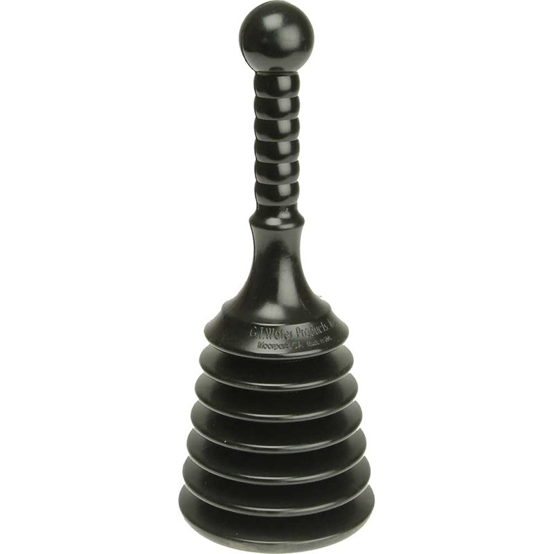 Monument 1460Y One Piece Handy Plunger Black 100mm (4in) 1460Y