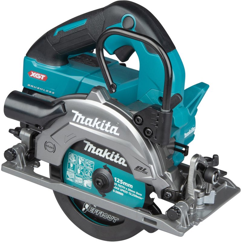 Makita HS014G 40v XGT Cordless Brushless Circular Saw 125mm No Batteries No Charger No Case
