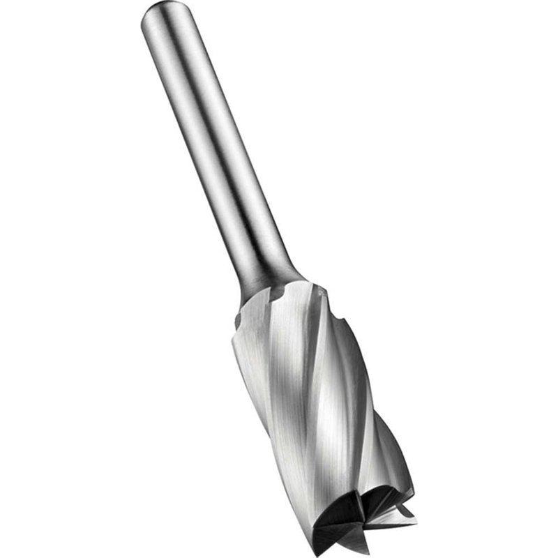 Dormer P833 Bright Cylinder Carbide Burr With Endcut 12.7mm 25mm 6mm
