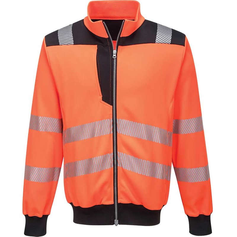 Portwest PW3 Hi Vis Sweatshirt Orange / Black 5XL
