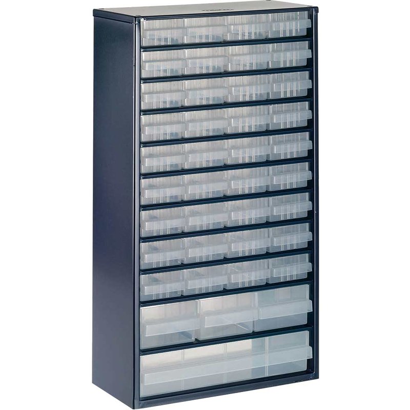 Raaco 1240-123 Metal Cabinet 40 Drawer 137430