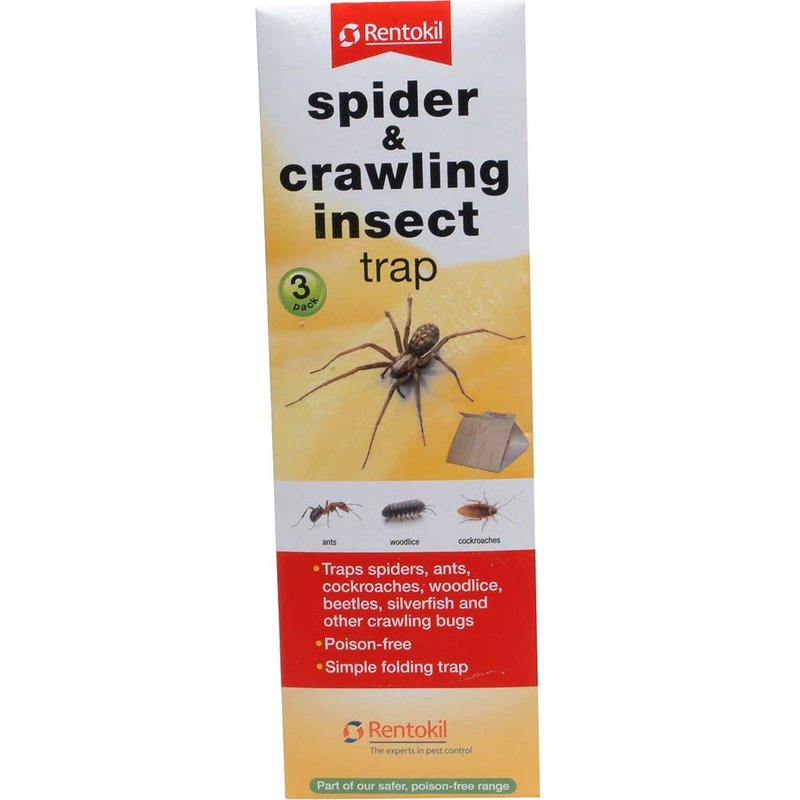Rentokil Spider & Crawling Insect trap x 3 FS58 FS58