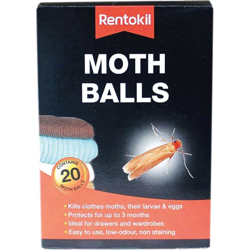 Rentokil Moth Balls x 20 PSM97 PSM97
