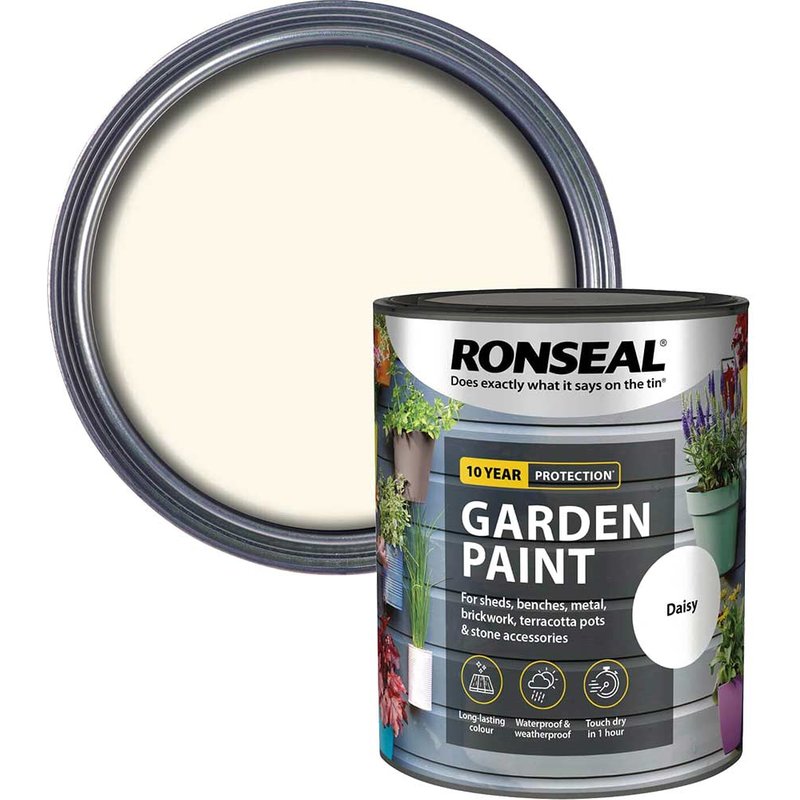 Ronseal General Purpose Garden Paint Daisy 750ml
