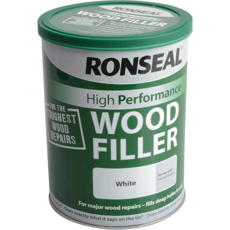 Ronseal High-Performance Wood Filler White 1kg 36660