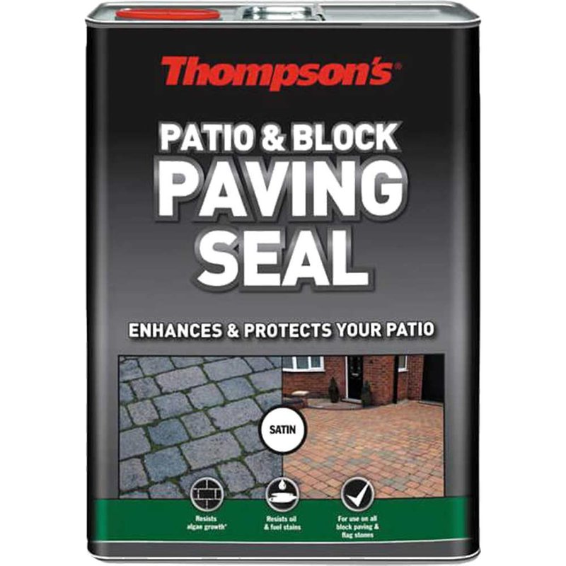 Ronseal Thompson's Patio & Block Paving Seal Satin 5 litre 36313