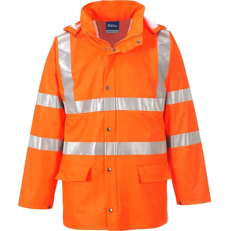 Sealtex Ultra Unlined Hi Vis Jacket Orange XS