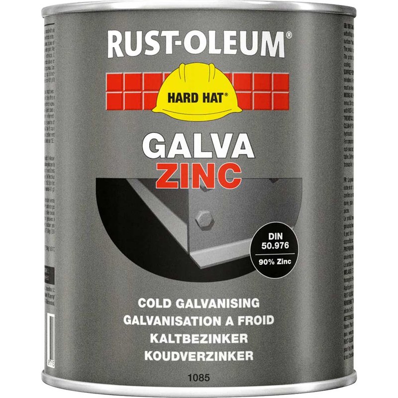 Rust Oleum 1085 Cold Galvanising Zinc Metal Paint 1kg