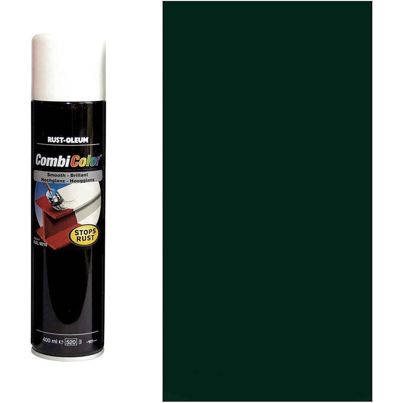 Rust Oleum CombiColor Metal Spray Paint Fir Green 400ml