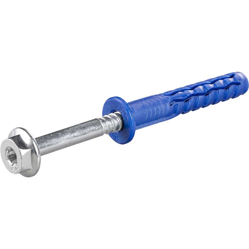 Rawl R-FFS-K-A4 Frame Fixing with Short Expansion Zone & Stainless Hex Screw 10mm 60mm Pack of 50