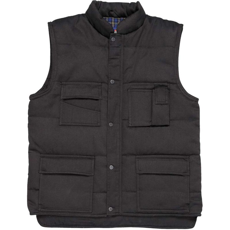 Portwest Mens Shetland Padded Bodywarmer Black L