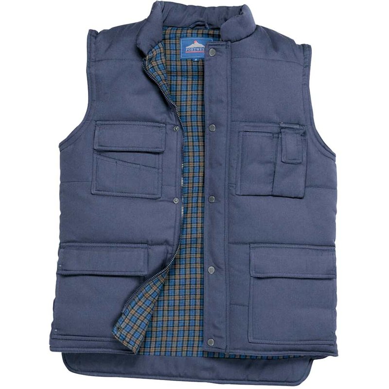 Portwest Mens Shetland Padded Bodywarmer Navy XL