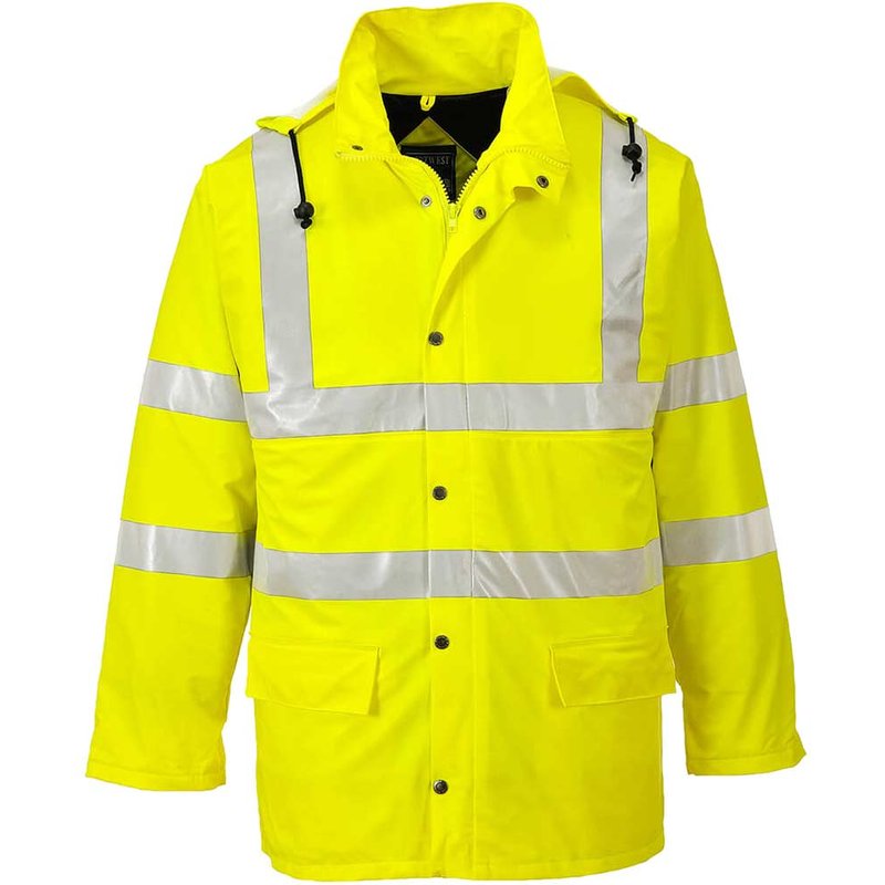 Sealtex Ultra Hi Vis Class 3 Lined Long Jacket Yellow M