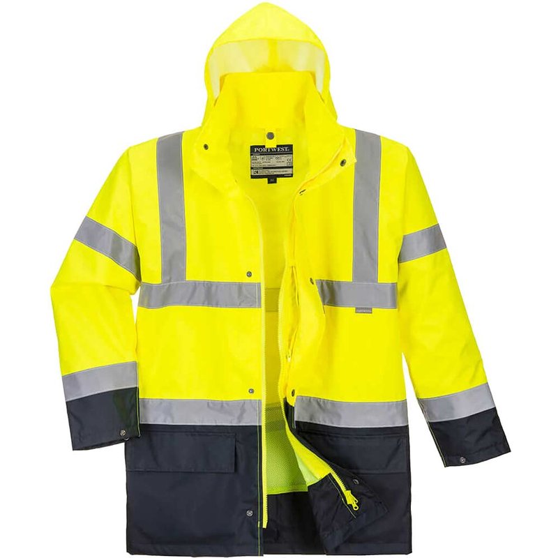 Portwest Essential 5 in 1 Two Tone Jacket Yellow / Black XL