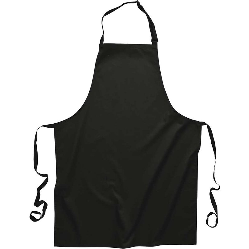 Portwest PolyCotton Bib Apron Black One Size