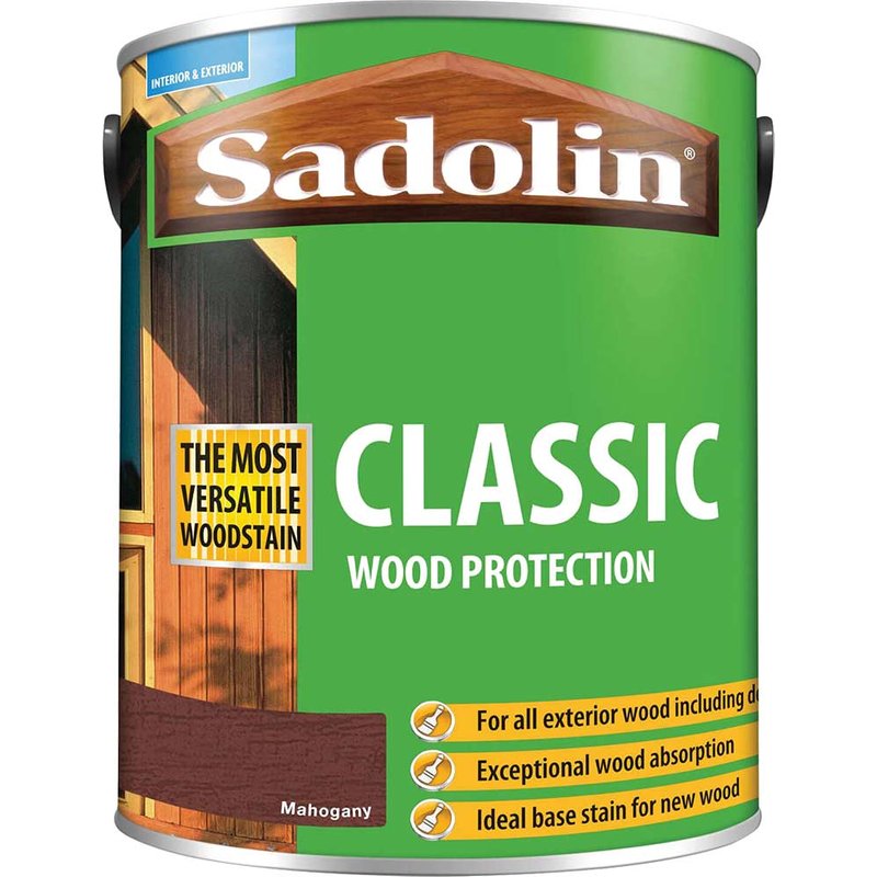 Sadolin Classic Wood Protection Mahogany 5 litre 5028493
