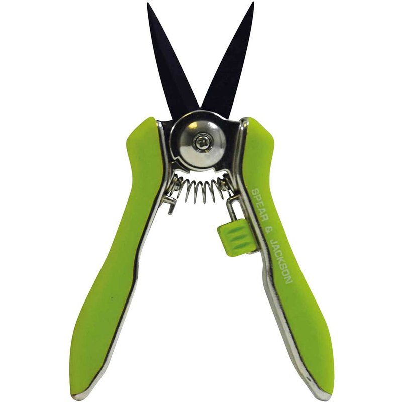 Spear and Jackson Colours Green Garden Snips 160mm