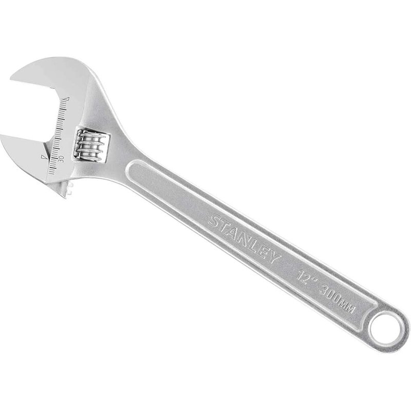 STANLEY® Hand Tools Metal Adjustable Wrench 300mm (12in) STHT13156-0