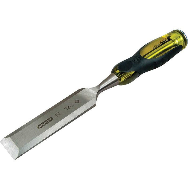 Stanley Fatmax Stanley 0-16-263 FatMax Thru Tang Single Wood Chisel 32mm 0-16-263