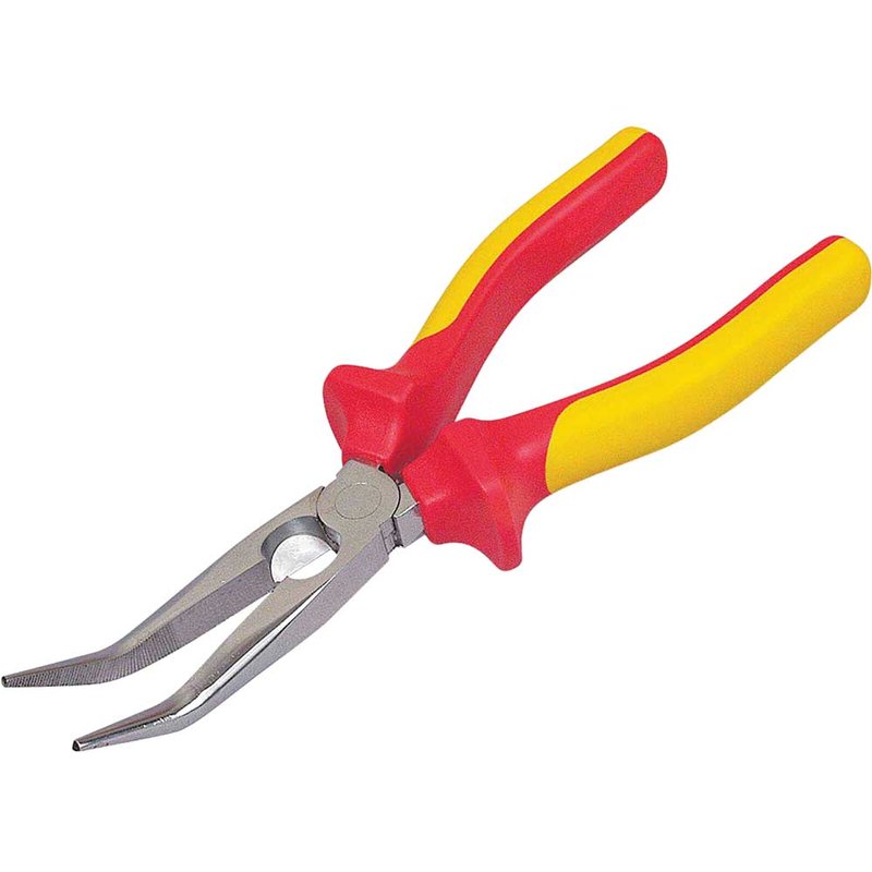 STANLEY® Hand Tools FatMax® Bent Long Nose Pliers VDE 200mm 0-84-008