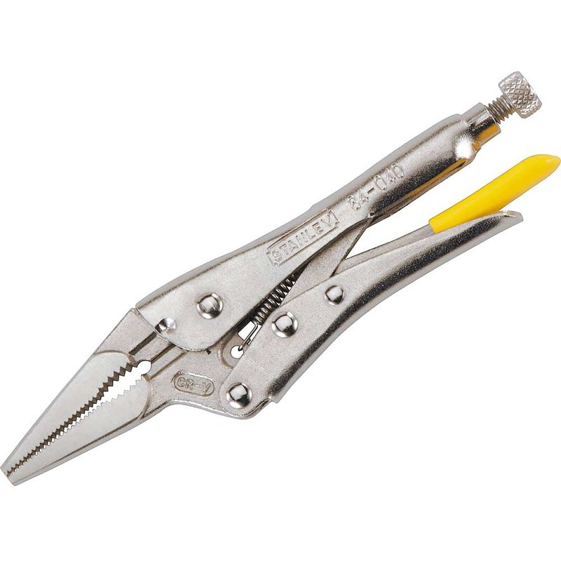 STANLEY® Hand Tools Long Nose Locking Pliers 170mm 0-84-812
