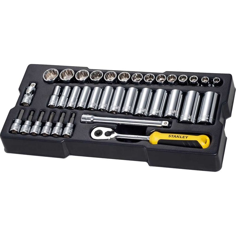 STANLEY® Hand Tools 3/8in Drive Metric Socket Module 36 Piece STMT1-74174