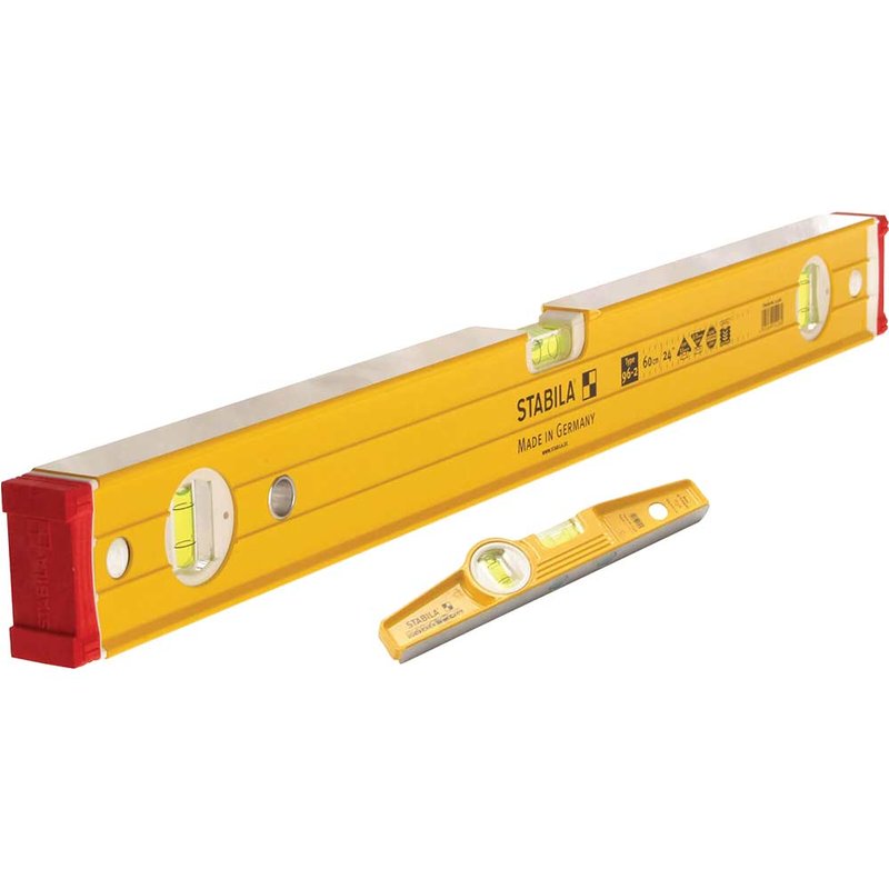 Stabila 96-2-120 Spirit Level & 81 S REM Level Pack 16007