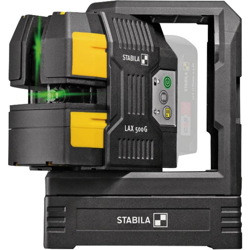 Stabila LAX 500 G 12v CAS Cordless Green Laser Level No Batteries No Charger Case