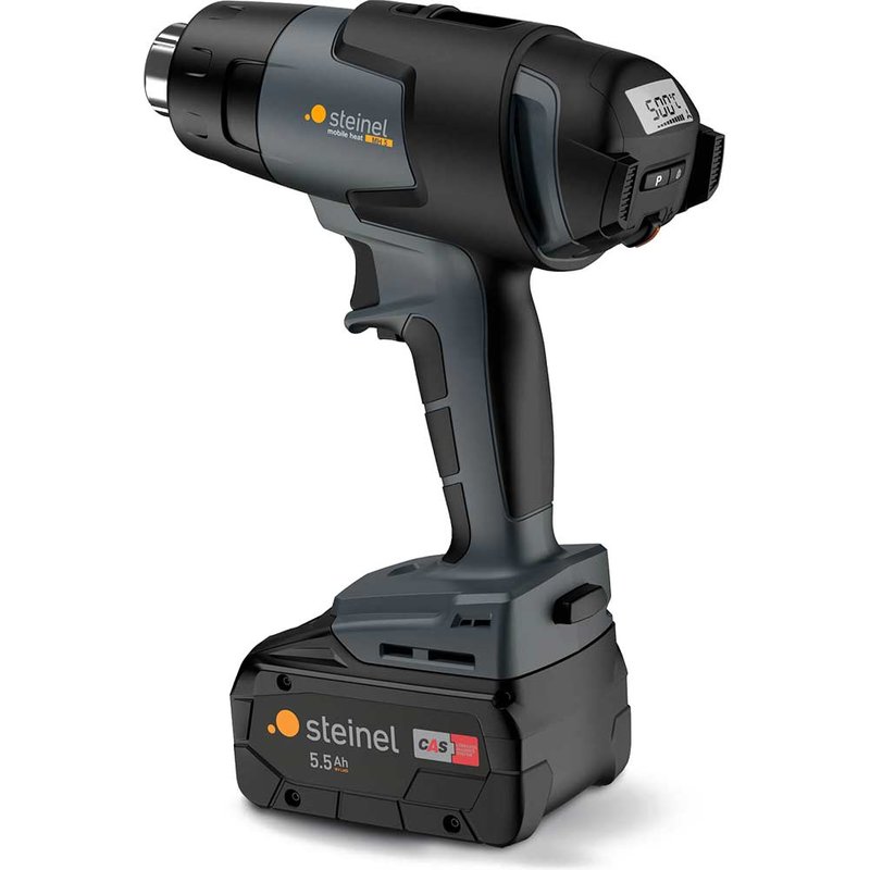 Steinel MH 5 18v CAS Cordless Professional Hot Air Heat Gun 1 x 5.5ah Li-ion Battery Charger Case