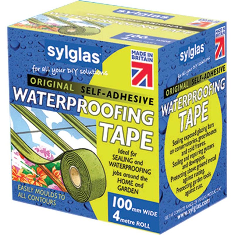 Sylglas Waterproofing Tape 100mm/4in x 4m Roll 8113003 SYL100001232