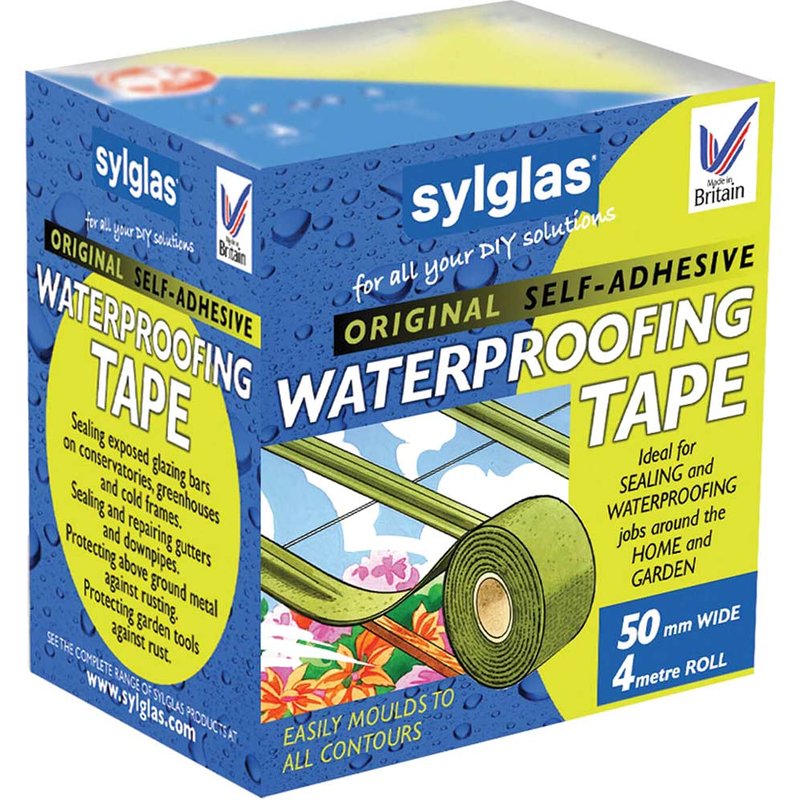 Sylglas Waterproofing Tape 75mm/3in x 4m Roll 8113002 SYL100001231