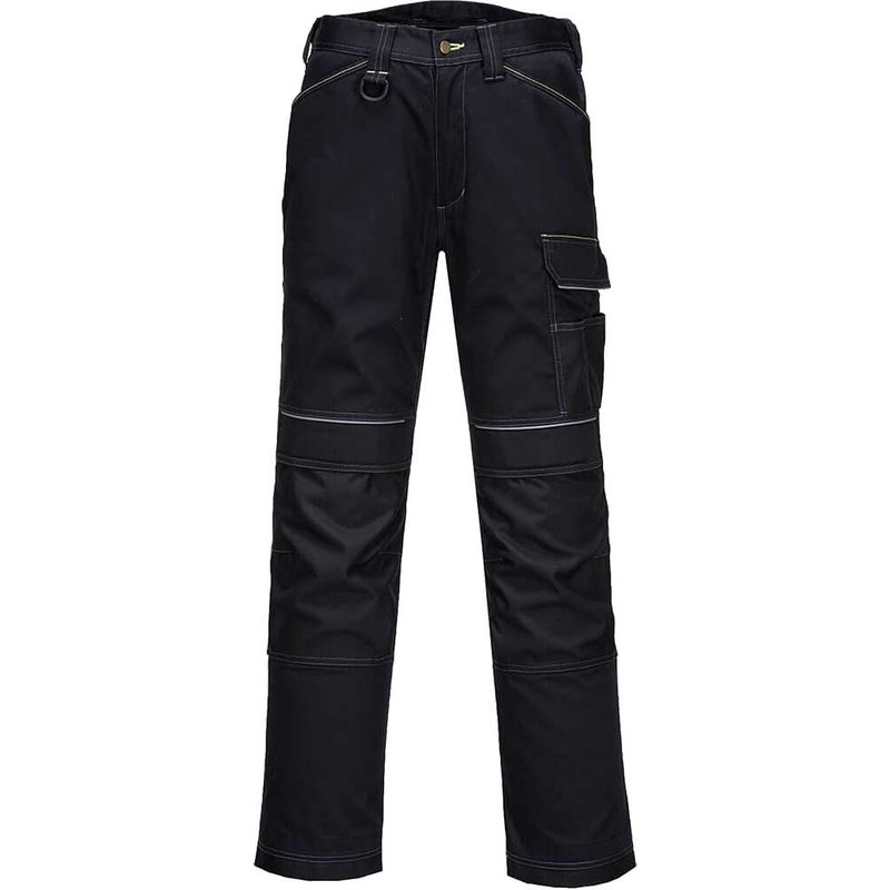 Portwest PW3 Mens Urban Work Trousers Black 40" 31"