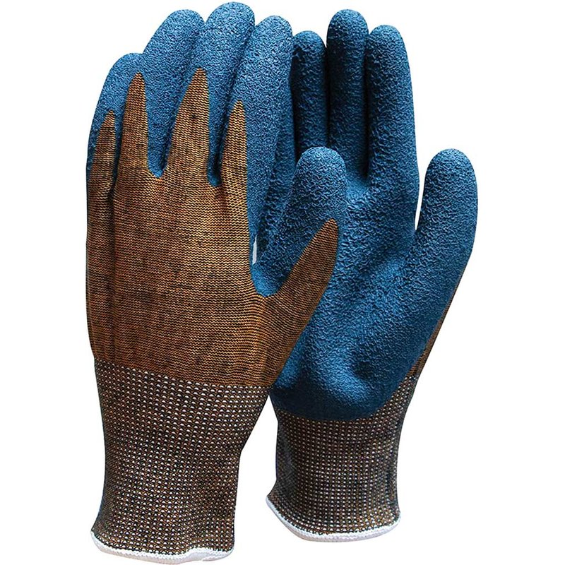 Town and Country Eco Flex Pro Garden Gloves Blue / Brown M Pack of 1